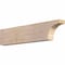 Ekena Millwork Huntington Smooth Rafter Tail, Douglas Fir, 3 1/2"W x 8"H x 36"L RFT04X08X36HUN00SDF - alternate 1